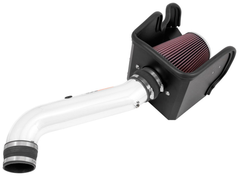 Ram 1500 Performance Air Intake - K&N Engineering - High Flow, Mandrel-Bent Aluminum - 2013